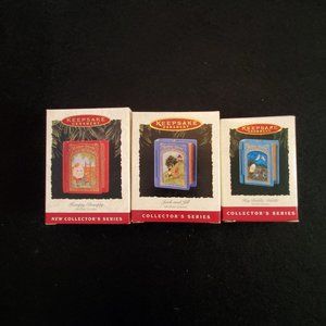 Hallmark Mother Goose Series Humpty-Dumpty, Hey Diddle Diddle & Jack and Jill